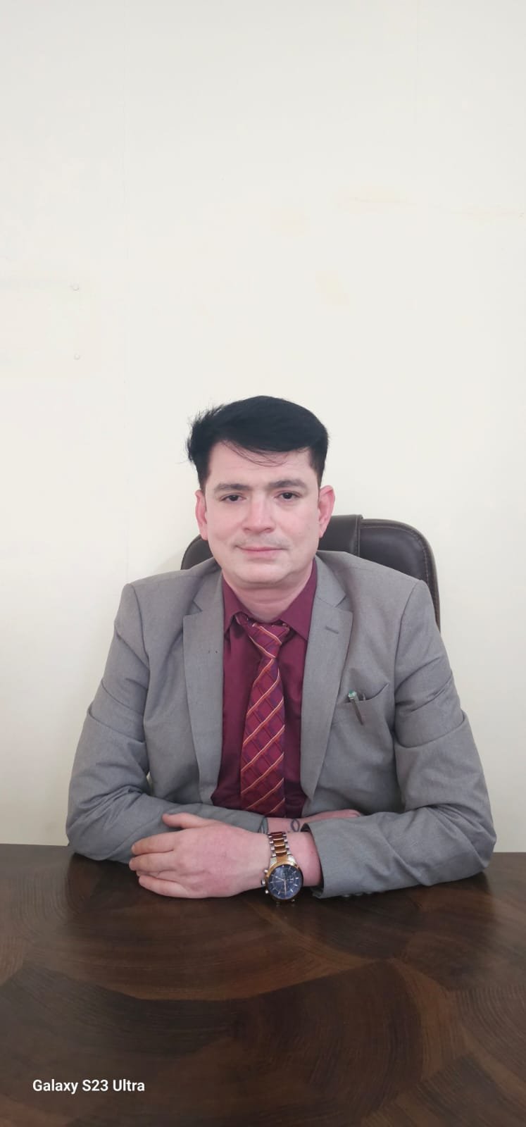 Mr. Santosh Acharya, Principal of Brookfield International School, Kompally campus