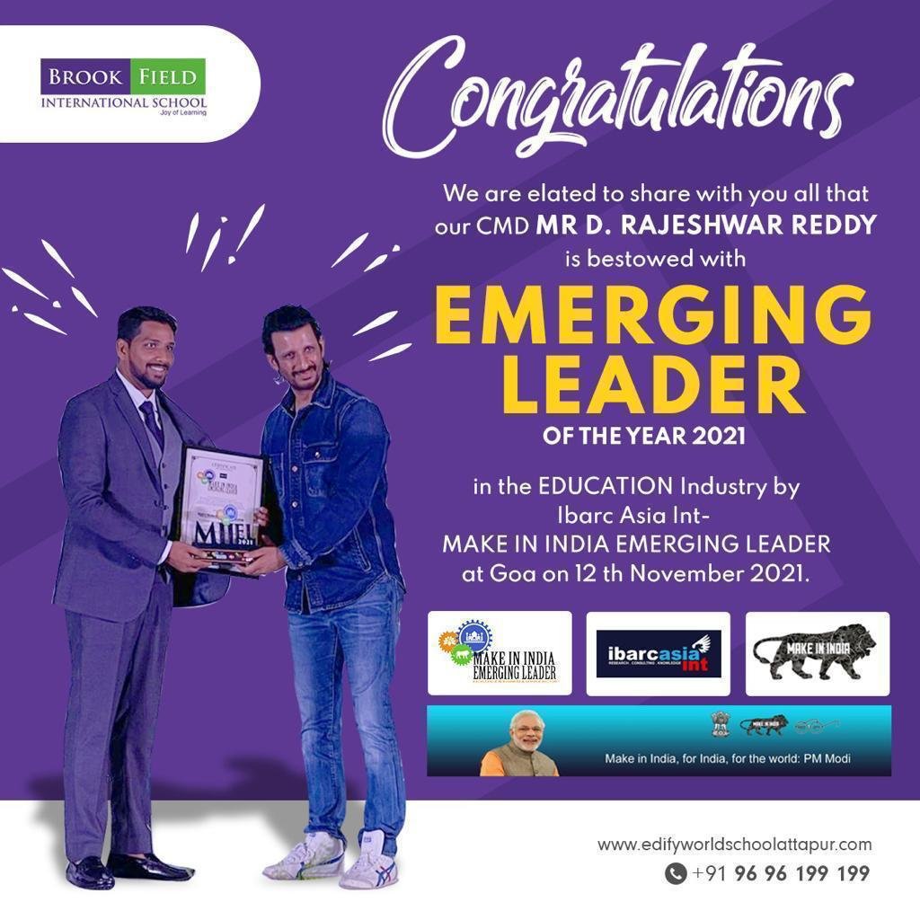 Award: Emerging Leader of the Year 2021